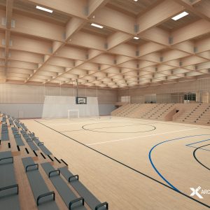 X2Architects Söderhamns Multiarena Hallen